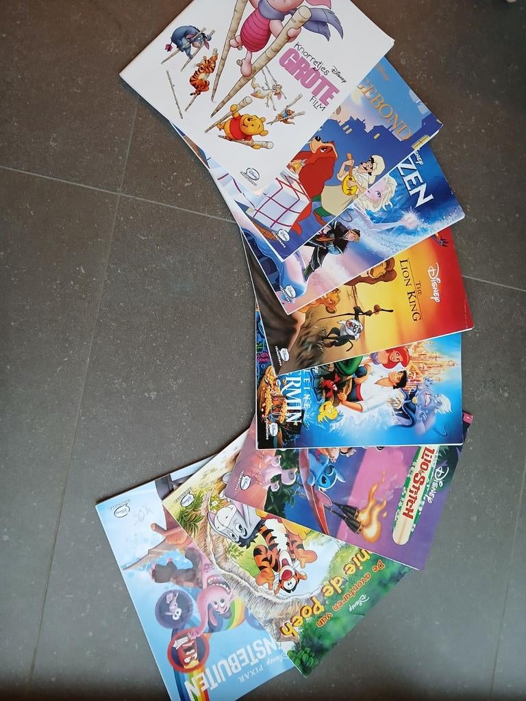 Achtdelige Disney strips, Boeken, Ophalen