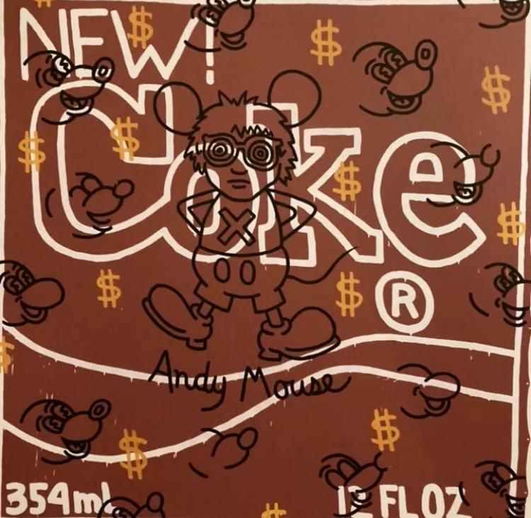 Keith HARING : lithographie 50 par 70 cm, Antiquités & Art, Art | Lithographies & Sérigraphies