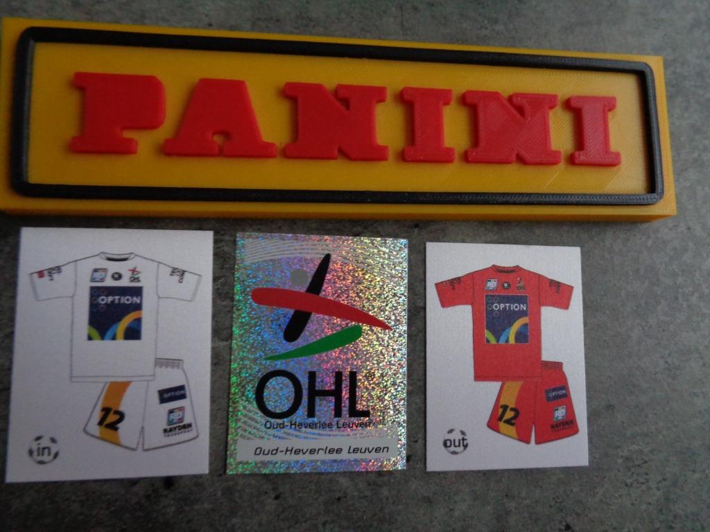 PANINI FOOTBALL 2012  OHL LEUVEN   3 STICKERS, Verzenden, Nieuw