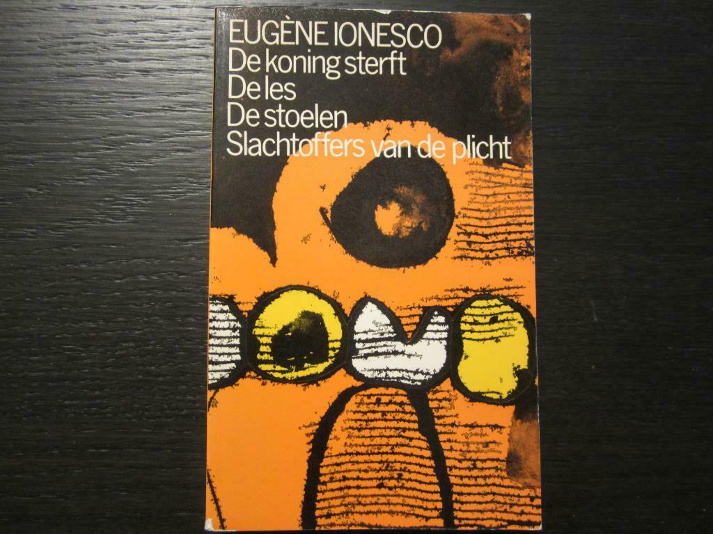 Ionesco   De koning sterft/De les/De stoelen/Slachtoffers..., Boeken, Ophalen of Verzenden, Toneel