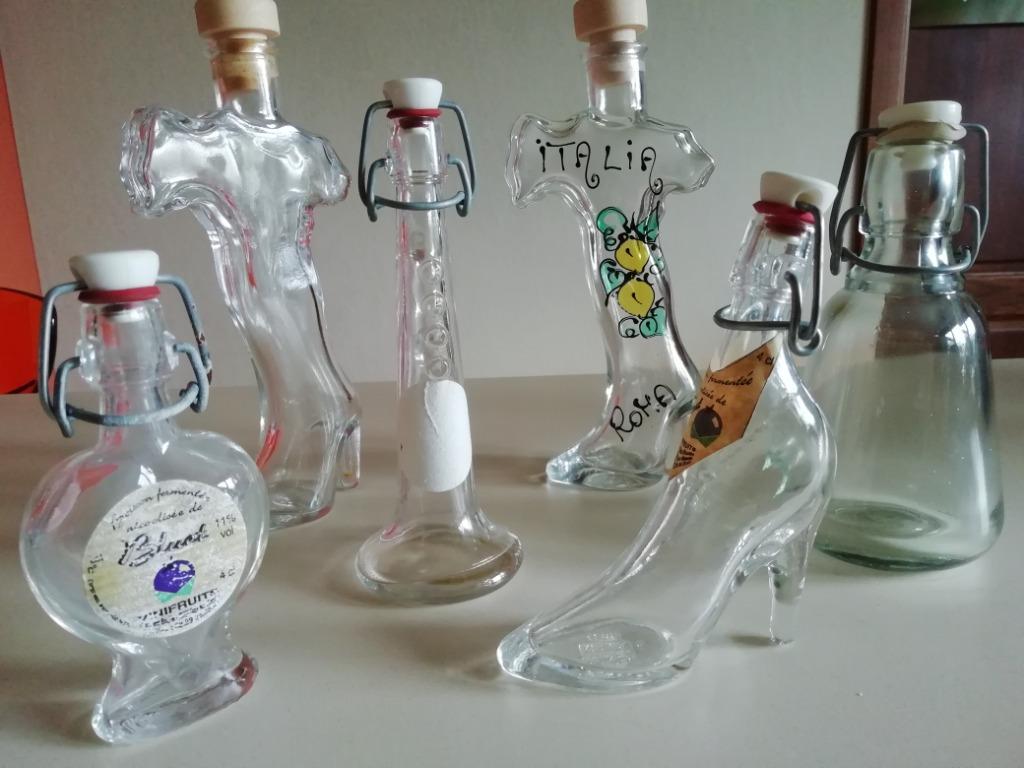 Lot de flacons en verre, Enlèvement ou Envoi, Utilisé, Autres types