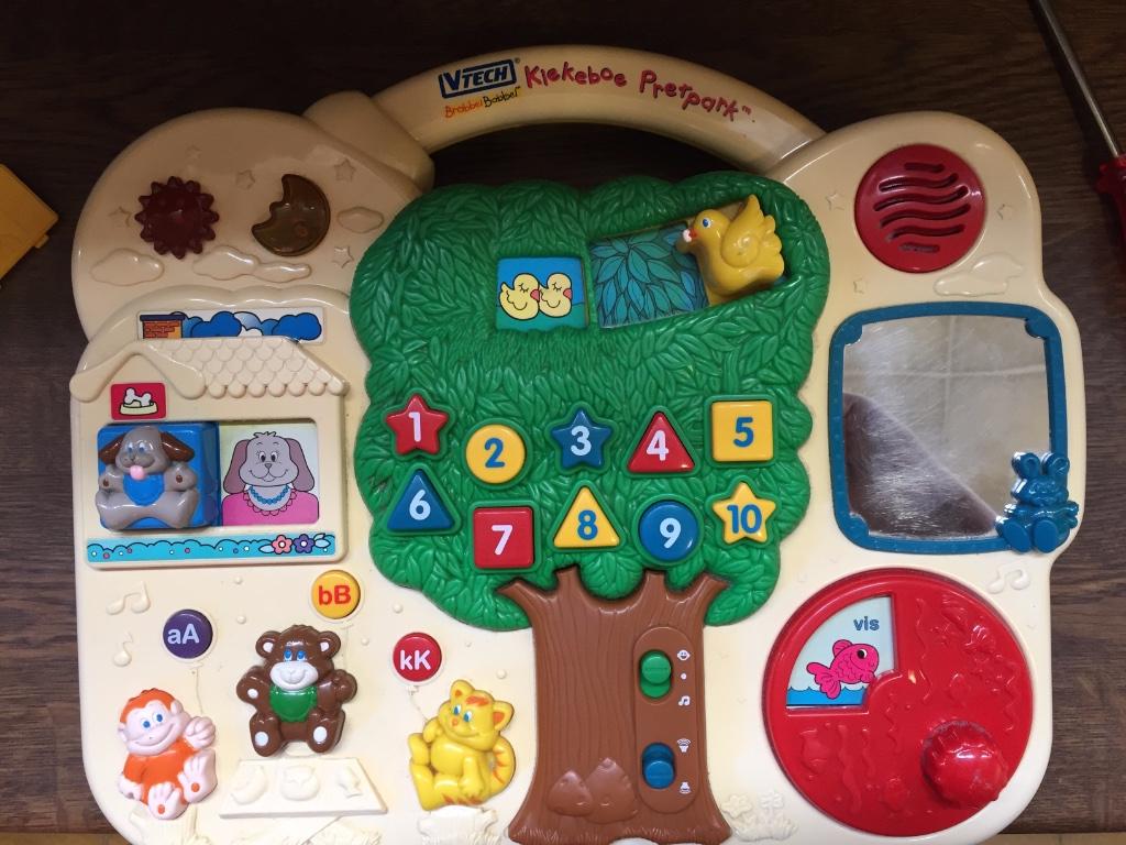 Vtech Kiekeboe pretpark, zie bechrijving, Kinderen en Baby's, Speelgoed | Vtech, Gebruikt, 0 tot 6 maanden, Ophalen of Verzenden