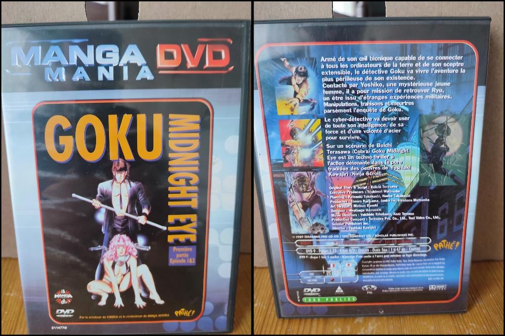 MANGA (Films) en vrac 🎥 dvd ▬ blu-ray, Enlèvement ou Envoi, Utilisé