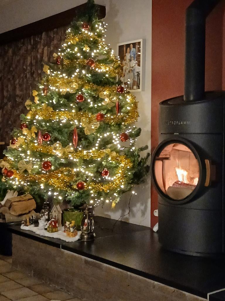 Kunstkerstboom zonder verlichting zonder versiering, Diversen, Kerst, Ophalen, Gebruikt