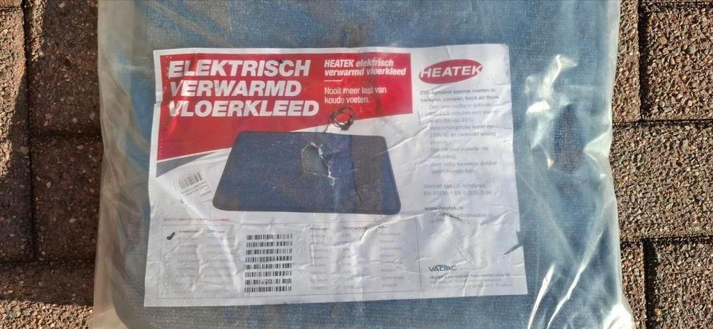 Heatek - tapis chauffé électriquement, Enlèvement ou Envoi, Comme neuf