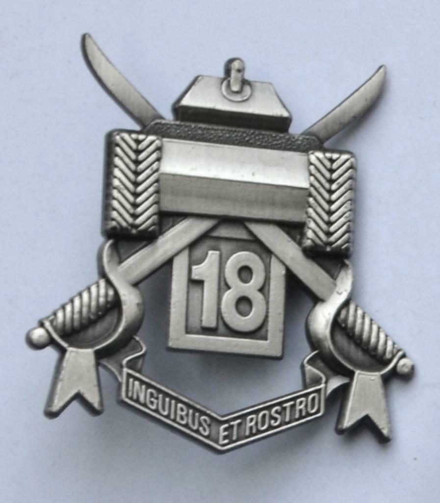 Kenteken, 18de Verkenning Escadron RECCE, Herslag, Verzamelen, Ophalen of Verzenden, Landmacht, Embleem of Badge