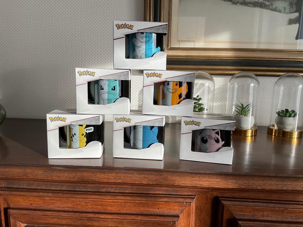 Pokémon : 6 mugs neufs, Maison & Meubles, Enlèvement ou Envoi, Neuf, Autres styles, Tasse(s) et/ou soucoupe(s)