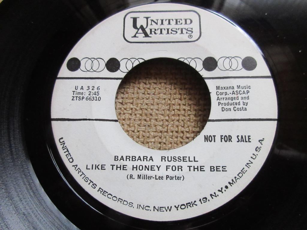Barbara Russell — Like The Honey For The Bee/Shake Hands, 7 inch, Single, Ophalen of Verzenden, Zo goed als nieuw