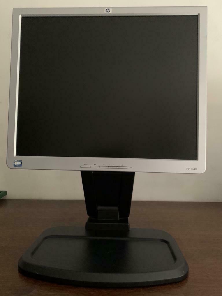 Monitor HP 1740 SCHERM, Computers en Software, Monitoren, Ophalen, Gebruikt, Kantelbaar