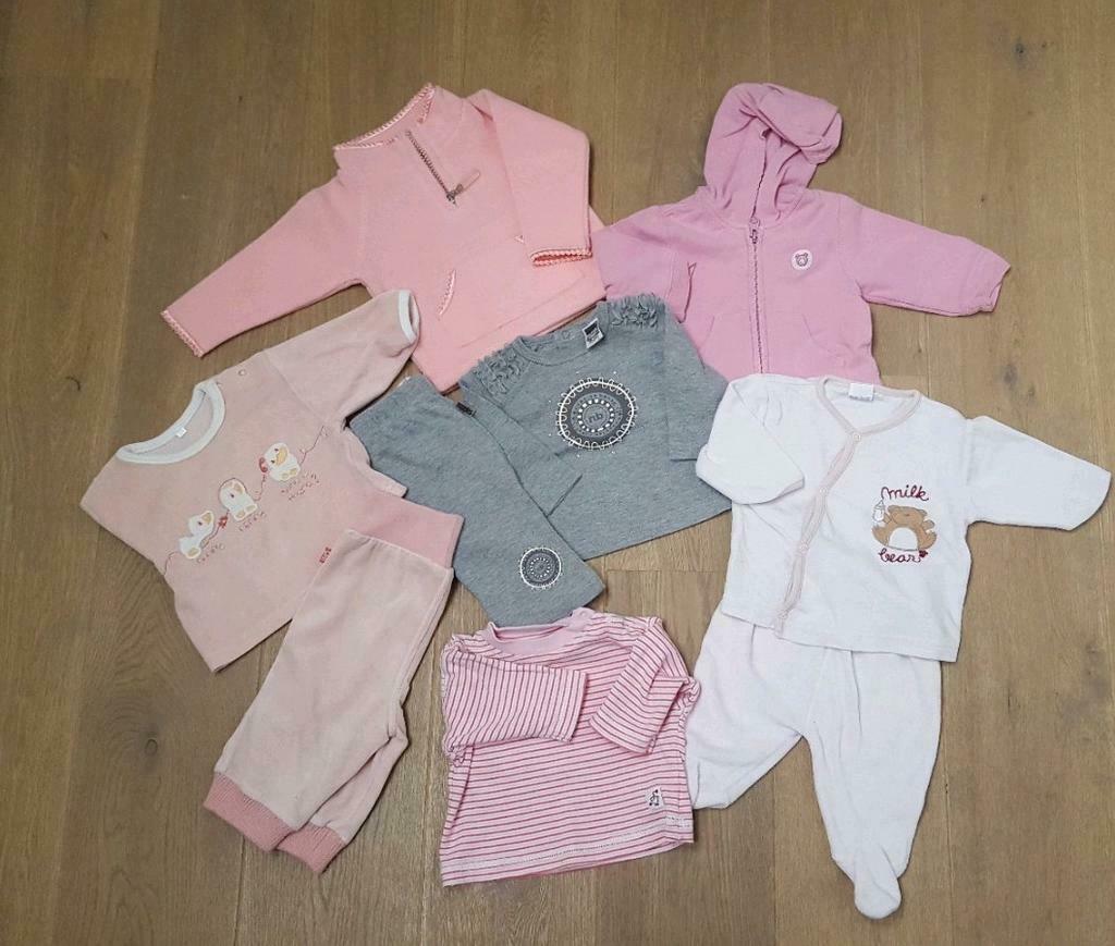 Pakketje kledij maat 56 en 62 babymeisje, Enlèvement ou Envoi, Fille, Ensemble