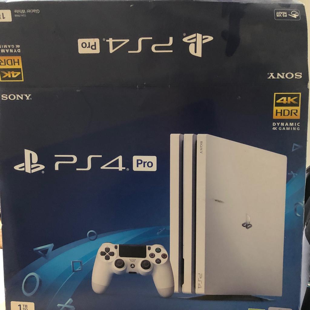PS 4 Pro 1TB wit, Enlèvement, Utilisé, 1 TB, Pro