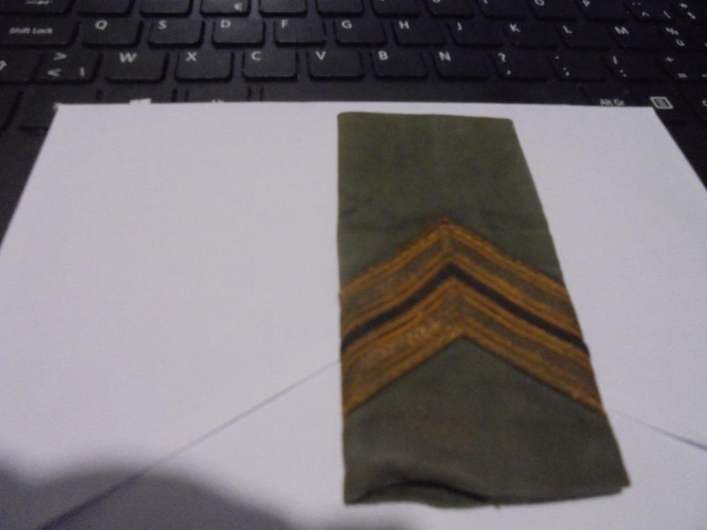 sergeant majoor gevechtstenue 1982, Verzamelen, Ophalen of Verzenden, Landmacht, Embleem of Badge