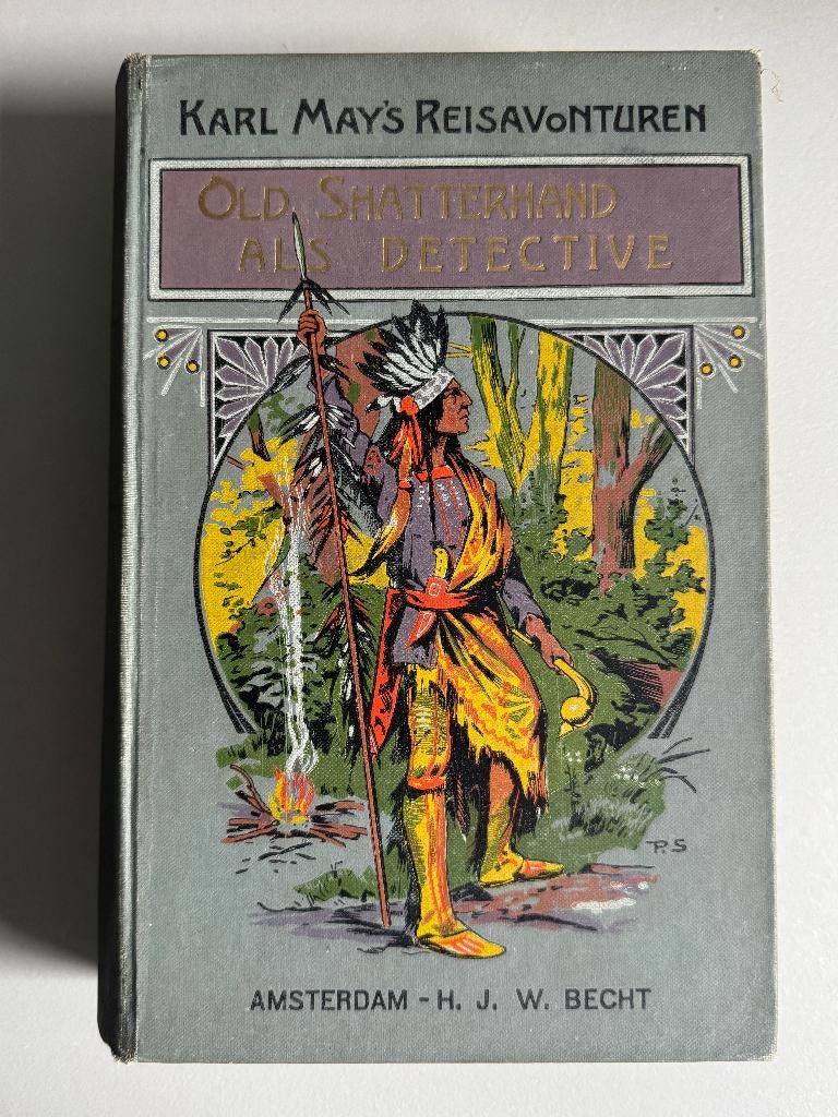 Karl May's reisavonturen OLD Shatterhand als detective(1949), Ophalen of Verzenden, H.J.W. Brecht