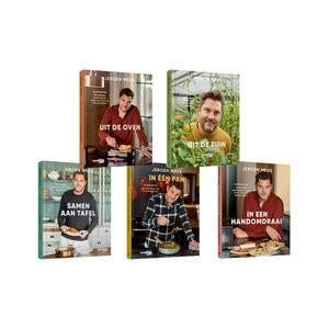 Jeroen Meus kookboeken, Ophalen