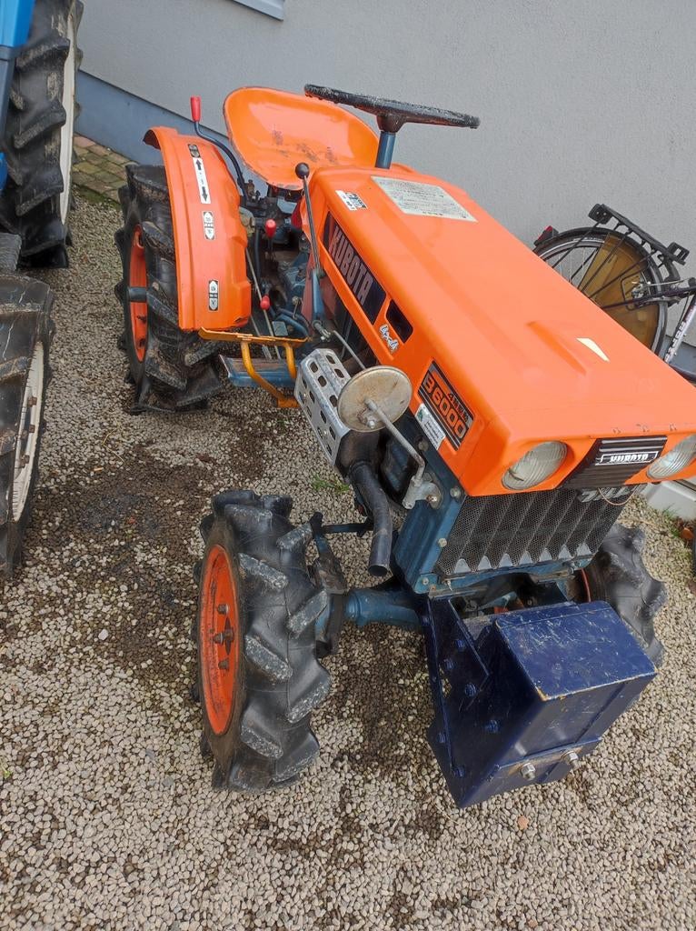 Mini tractor, Ophalen