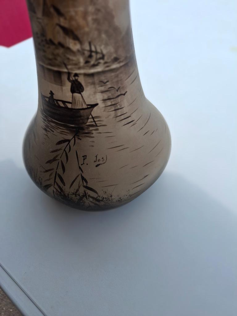 Vase P JOST transformation en lampe, Enlèvement
