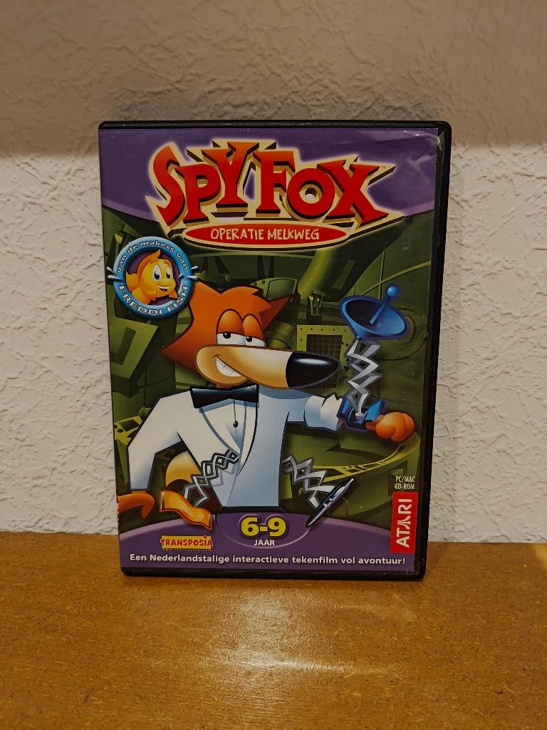 Spy Fox Operatie Melkweg PC, Consoles de jeu & Jeux vidéo, Jeux | PC, Enlèvement ou Envoi, 1 joueur, À partir de 7 ans, Utilisé