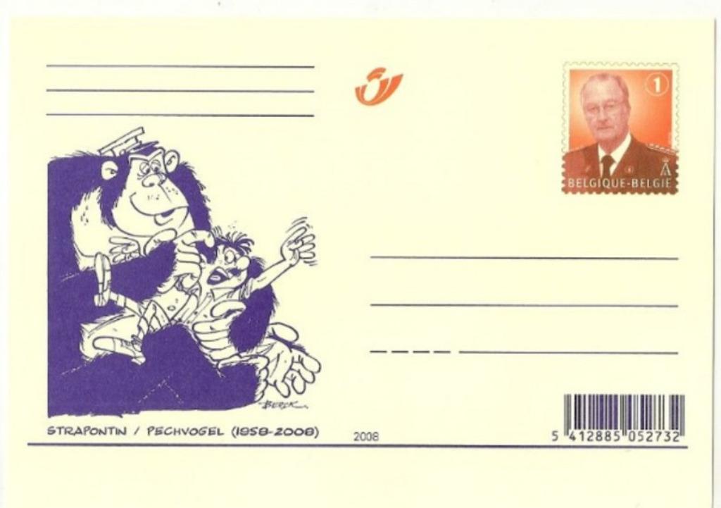 Année 2008 : carte postale : Strapontin / Pechvogel (1958-20, Enlèvement ou Envoi