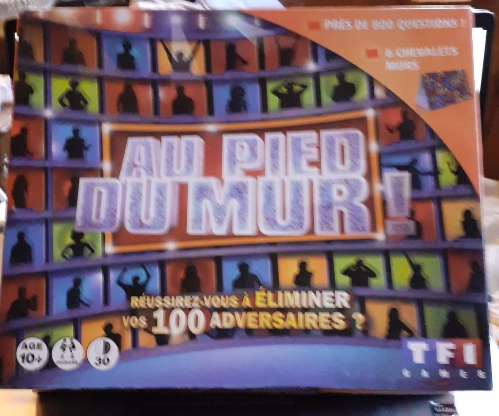 jeu de société au pied du mur, Cinq joueurs ou plus, Enlèvement ou Envoi, Utilisé