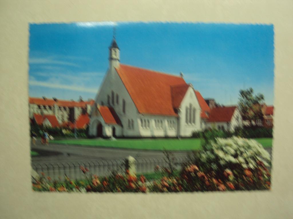 54548 - ZEEBRUGGE - KERK VAN O.L.VROUW TER ZEE - 2 FOTO'S, Verzamelen, Postkaarten | België, Verzenden