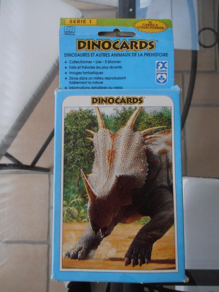 Cartes "Dinocards" Série 1 – SCHMID/HEMMA (1993), Ophalen of Verzenden, Gebruikt, Meerdere kaarten