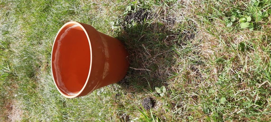 Terra cotta dia 18 h 17 cm, Tuin en Terras, Ophalen, Zo goed als nieuw