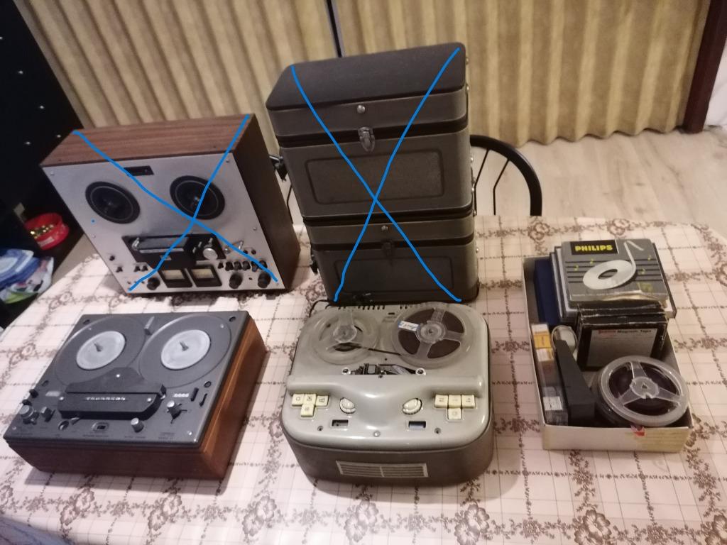 lot oude bandrecorders, Ophalen, Bandrecorder