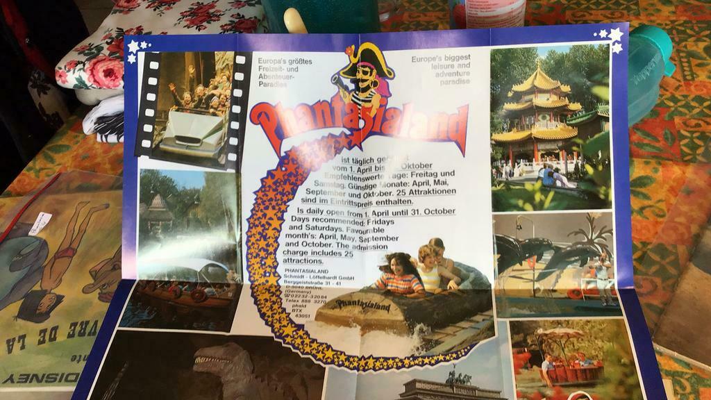 Folder phantasialand(a2), Verzamelen, Ophalen of Verzenden, Zo goed als nieuw, Overige typen