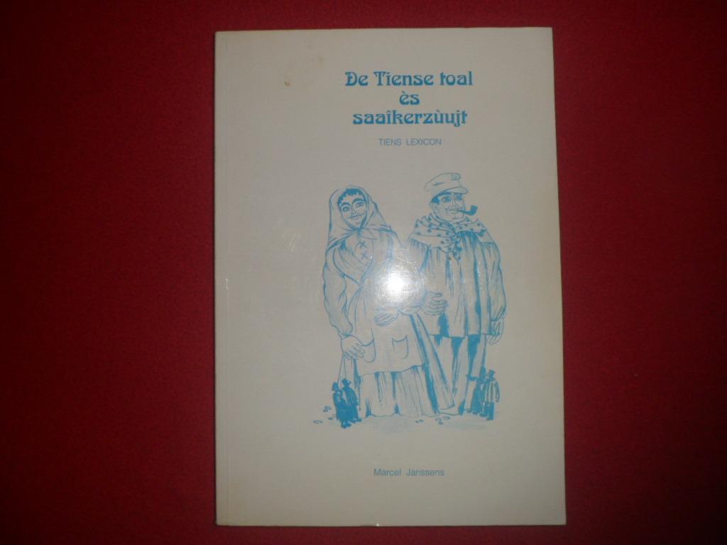 Marcel Janssens: De Tiense toal ès saaîkerzùujt, Boeken, Marcel Janssens, Ophalen of Verzenden, 20e eeuw of later, Gelezen