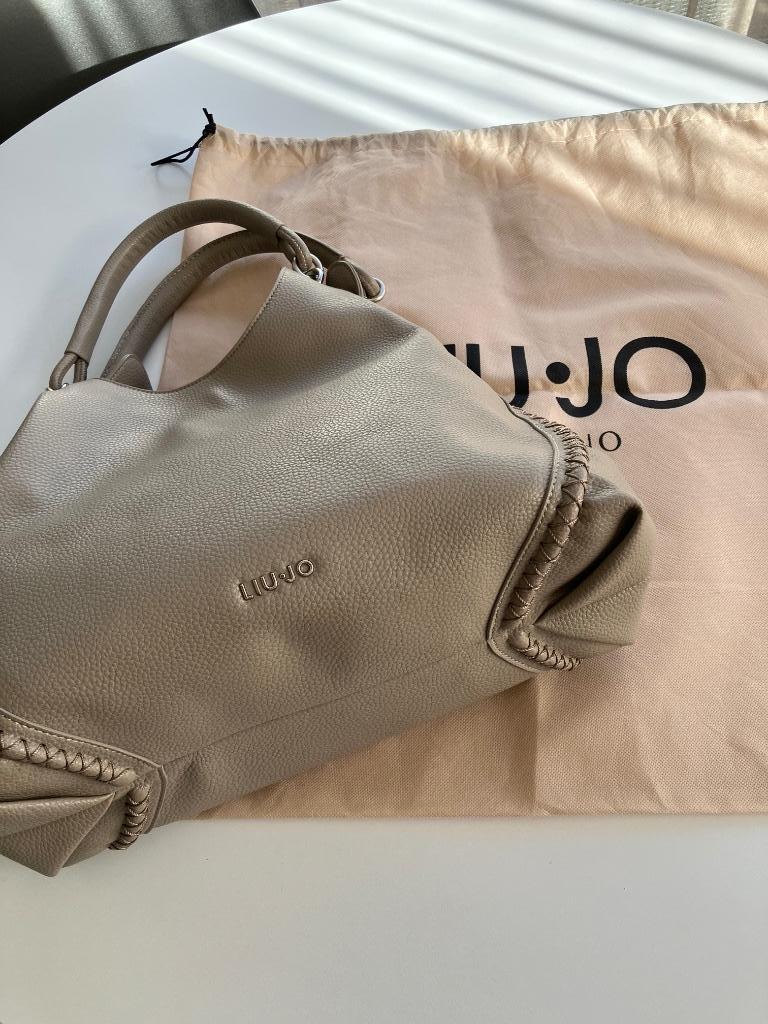 Liu Jo handtas grijsbeige, Enlèvement ou Envoi, Comme neuf, Beige, Sac à main