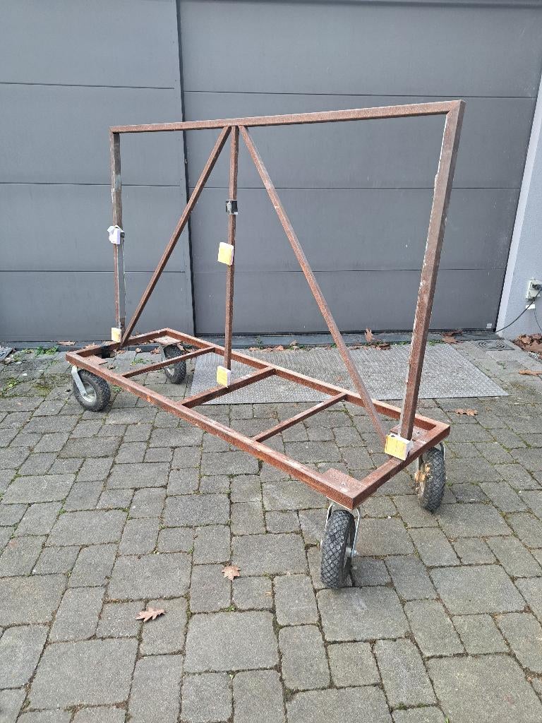 Platenkar, Doe-het-zelf en Bouw, Transportwagens, Ophalen, Gebruikt, Transportkar