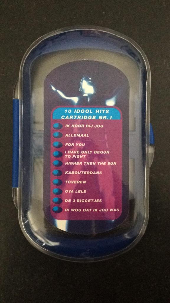 Karaoke: 10 Idool Hits CartRidge Nr. 1, Enlèvement ou Envoi, Comme neuf, Autres types