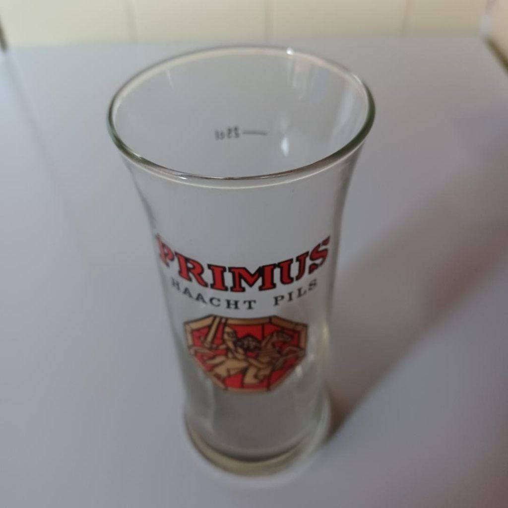 Bierglas Primus, Verzamelen, Ophalen, Zo goed als nieuw, Bierglas