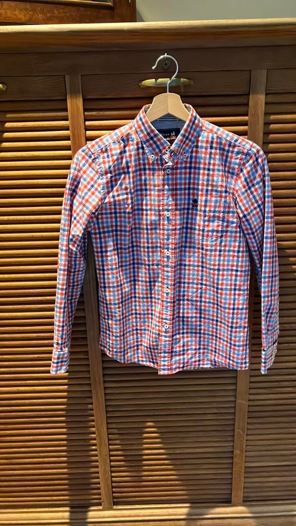 River woods hemd maat 12 jaar of 152 in perfecte staat, River woods, Overhemd of Blouse, Ophalen of Verzenden, Zo goed als nieuw