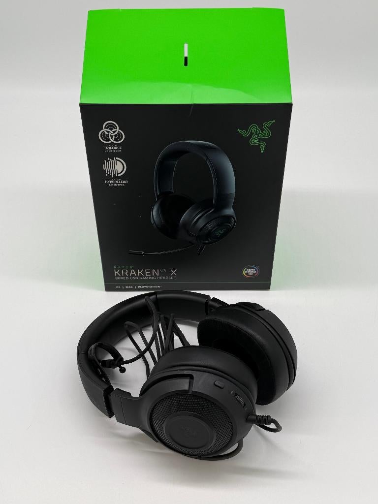 Razer Kraken V3 X Gaming headset - bedraad - nette staat, Computers en Software, Headsets, Bedraad, Gaming headset, Ophalen of Verzenden