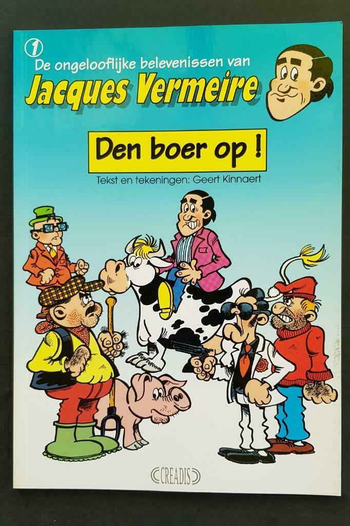 Strip Jacques Vermeire Creadis, Boeken, Stripverhalen, Ophalen, Eén stripboek, Zo goed als nieuw, Kinnaert