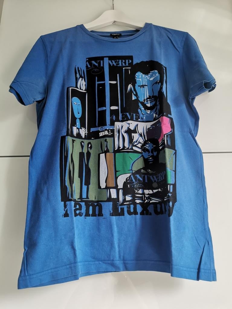 Antwrp - T-shirt - Heren - Classic fit - Small, Blauw, Ophalen of Verzenden, Antwrp, Gedragen