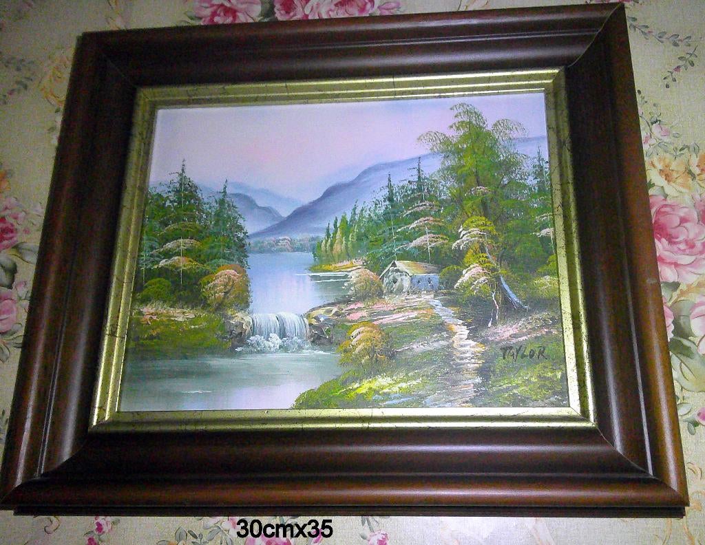 vend 2 tableaux peinture, Antiquités & Art, Enlèvement