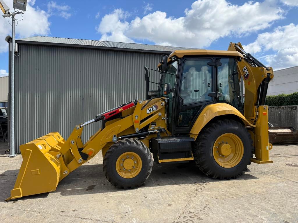 Caterpillar 424 graaflaadcombinatie nieuw !, Ophalen, Graaflaadcombinatie