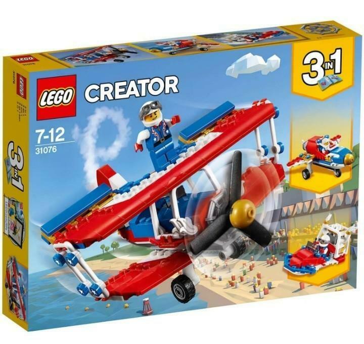 Lego Creator 3 In 1 31076 Stuntvliegtuig met hoog risico, Ophalen of Verzenden, Gebruikt, Lego