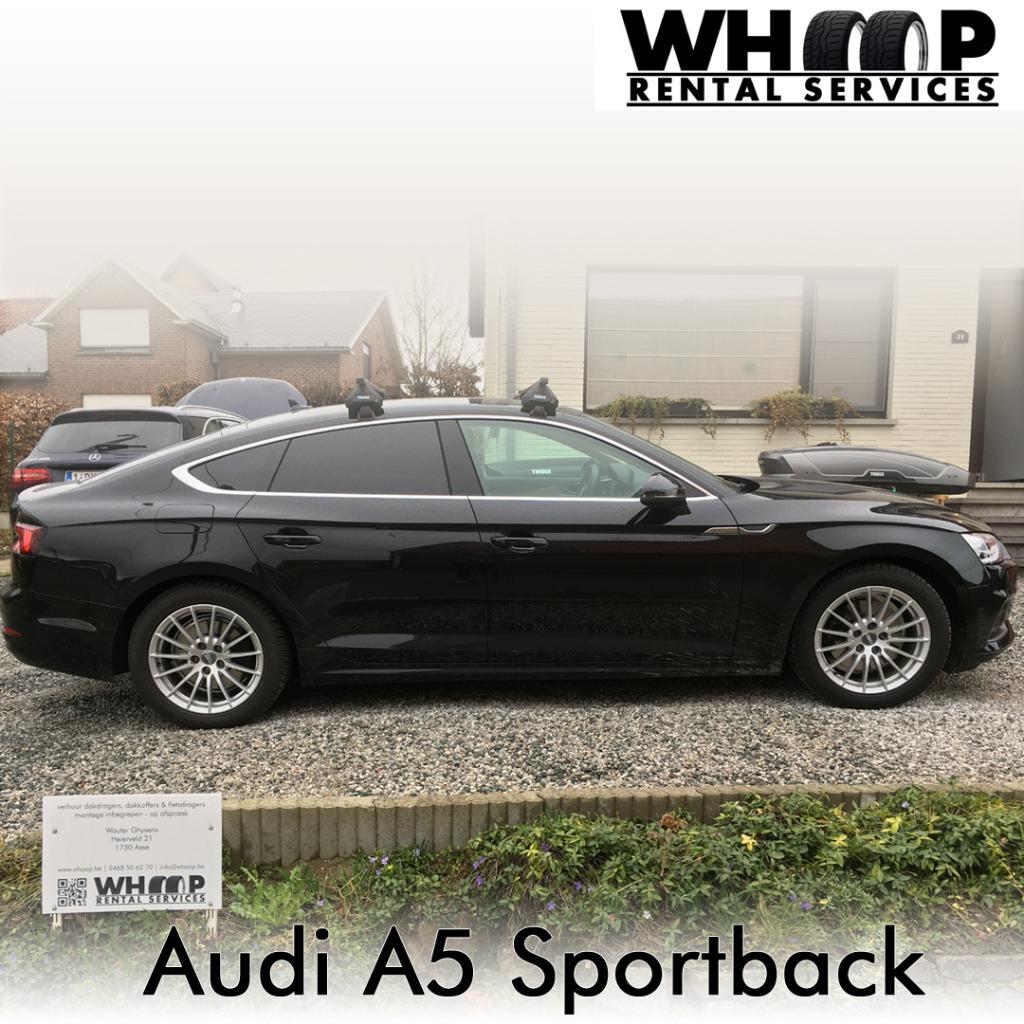 Huur Thule dakdragers en dakkoffer voor Audi, Ophalen, Zo goed als nieuw