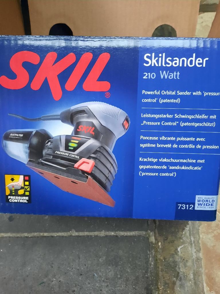 Vlakschuurmachine, Doe-het-zelf en Bouw, Ophalen, Nieuw, Minder dan 600 watt, Vlakschuurmachine