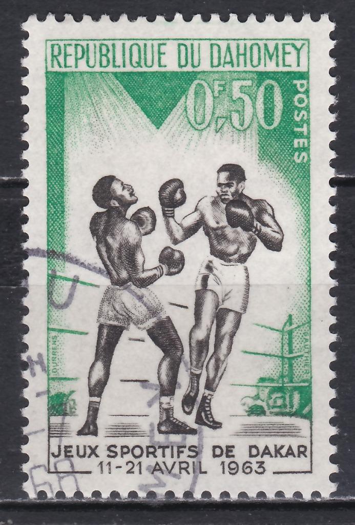 DAHOMEY  JAAR 1963 NR. Y&T 192  (L1), Verzenden, Overige landen, Gestempeld