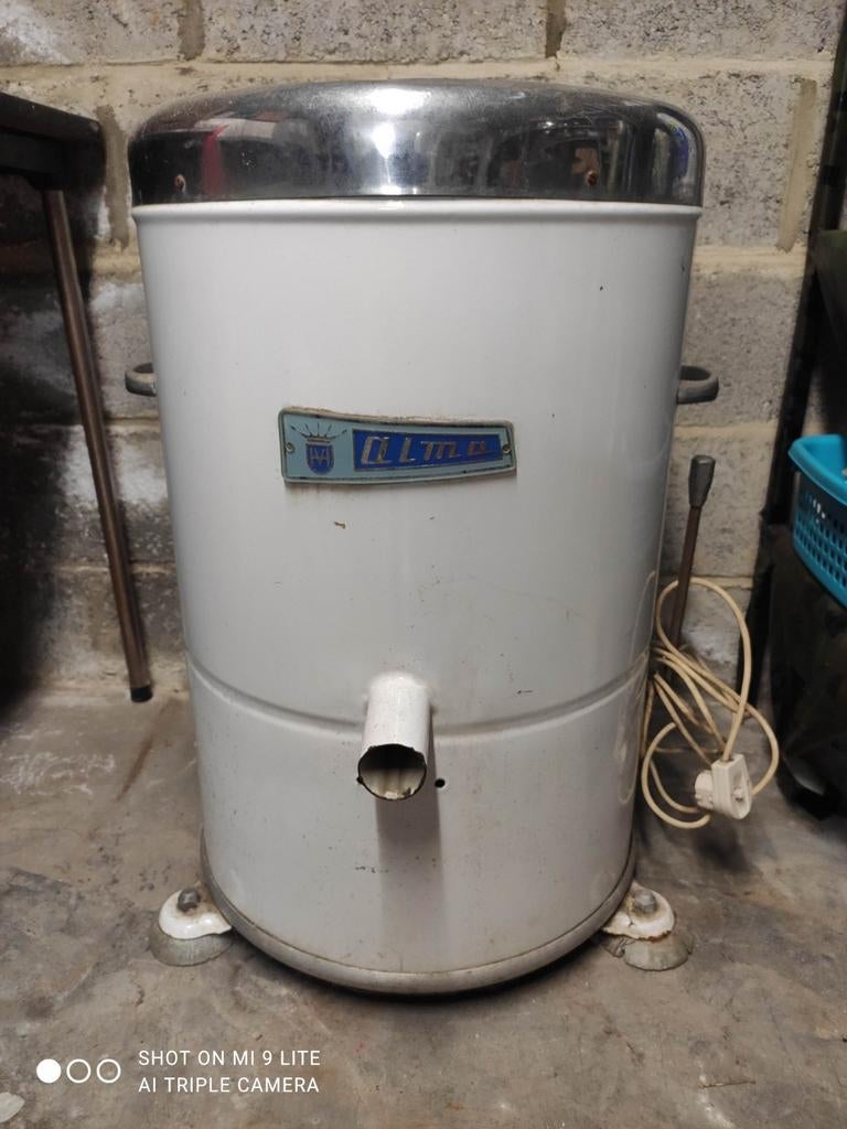 Essoreuse Alma., Enlèvement