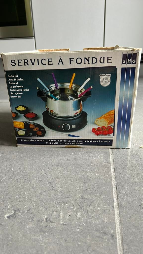 Fondueset, Enlèvement ou Envoi, Comme neuf