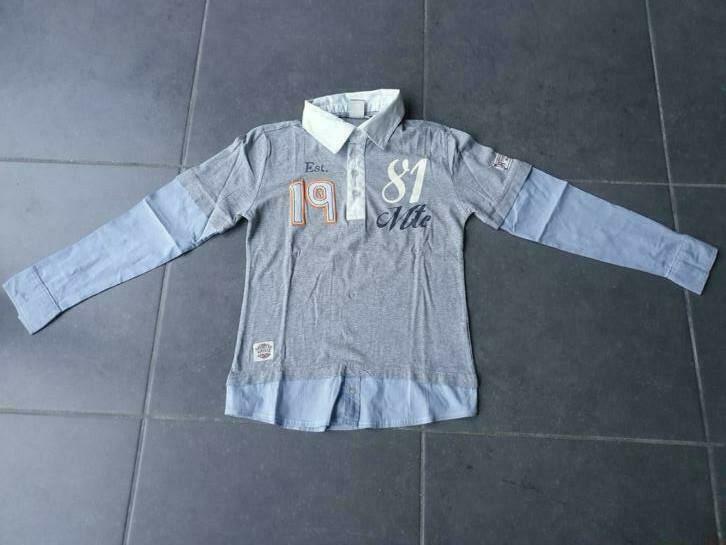 longsleeve - hemdje van MTC - maat 152, Ophalen, Zo goed als nieuw, Jongen, Overhemd of Blouse