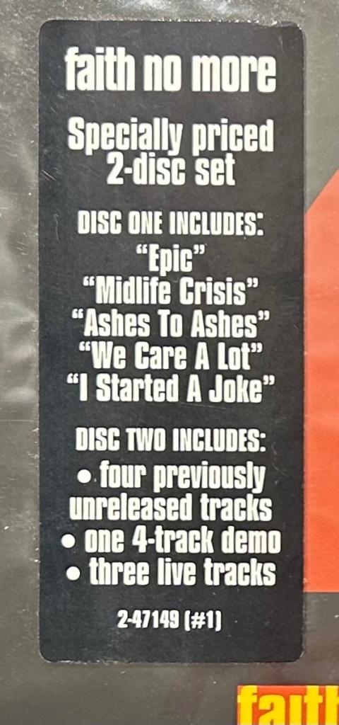 FAITH NO MORE - Who cares a lot: Greatest hits ( 2CD ), Ophalen of Verzenden, Zo goed als nieuw, Poprock