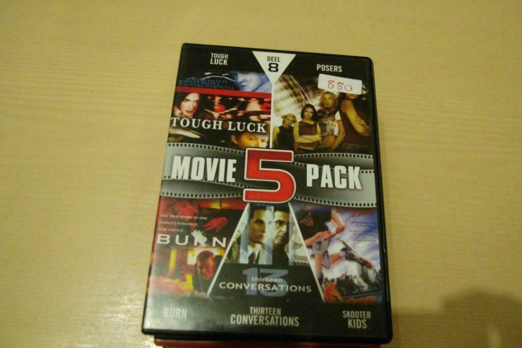 movie 5 pack, Ophalen of Verzenden