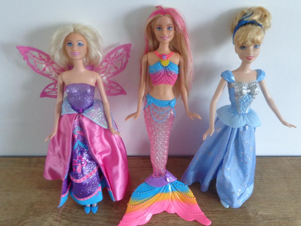 poupées Princesses DISNEY MATTEL, Enfants & Bébés, Jouets | Poupées, Utilisé, Barbie, Enlèvement ou Envoi