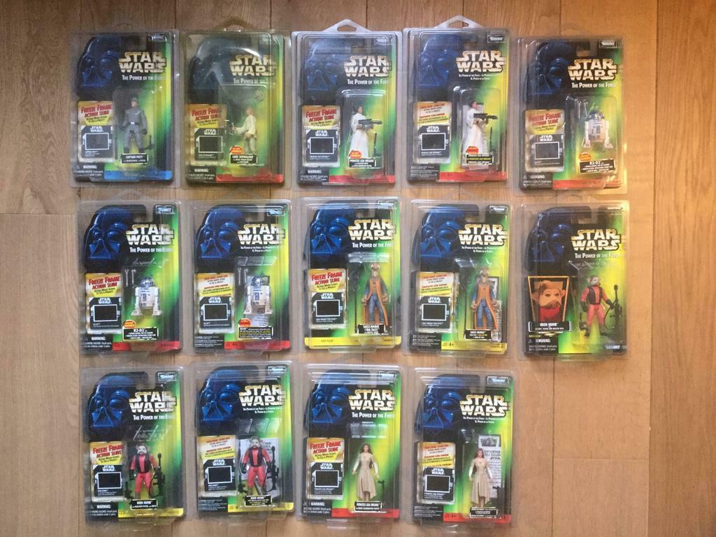 Star wars POTF2 Freeze frame carded figures - MINT CONDITION, Ophalen of Verzenden, Nieuw, Actiefiguurtje